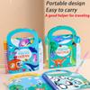 Graffiti Water Drawing Montessori Toys Clear Water Color Magic Water Drawing Book   Children Toys