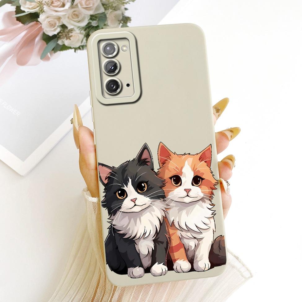 For Samsung Note 20 5G Case Fashion Cartoon Cute Funny Painted Silicone Phone Casing For Samsung Galaxy Note20 5G SM-N981B Cover