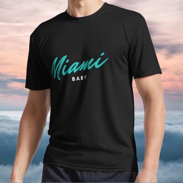 New Shirt Miami Baby Active Logo TEE T-Shirt Funny American Size S to 5XL