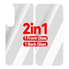 Защитные стекла 4-в-1 (переднее и заднее) для Samsung Galaxy S26/S26 Plus/S26 Ultra, HD Clear, Антицарапающая пленка с полным покрытием