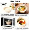 Kitchenware for Microwave Cooking Foldable Silicone Steamer, Collapsible Steamer Bowl, Reusable Air Fryer Steaming Accessory Heat-Resistant Food-Grade