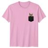 Corgi Dog Peeking Pocket Animals Dogs Unisexs TShirt Unisexs Tee Graphic Unisex Top