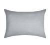 Taie D'oreiller - Edens - Coton 100% - 50 X 70 Cm - Gris Clair - Oeko-Tex®