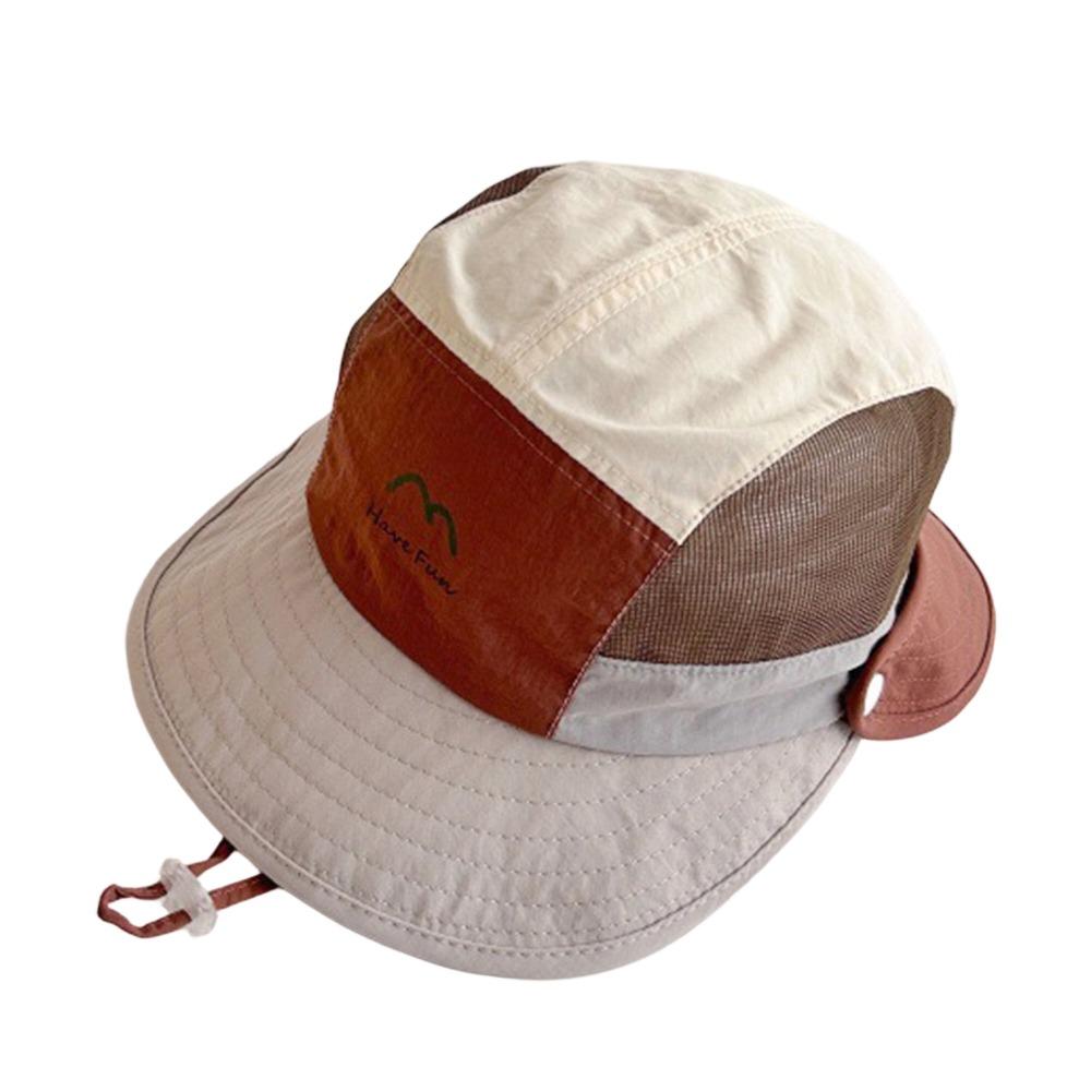 UV Protection Kids Bucket Hat Quick-Dry Beach Hat Fashion Sun Cap Children