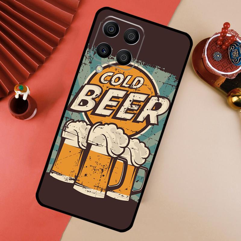 Beer For Samsung Galaxy M13 M14 M33 M12 M32 M52 M31 M55 M15 M11 M21 M35 M53 M34 M54 M06 M16 Case