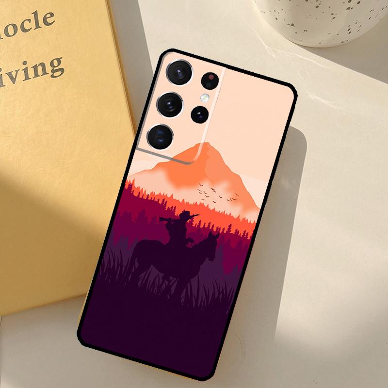 Чехол Red Dead Redemption 2 для Samsung Galaxy S23 S20 FE S21 S22 Ultra Note 20 S10e S8 S9 S10 Note 10 Plus