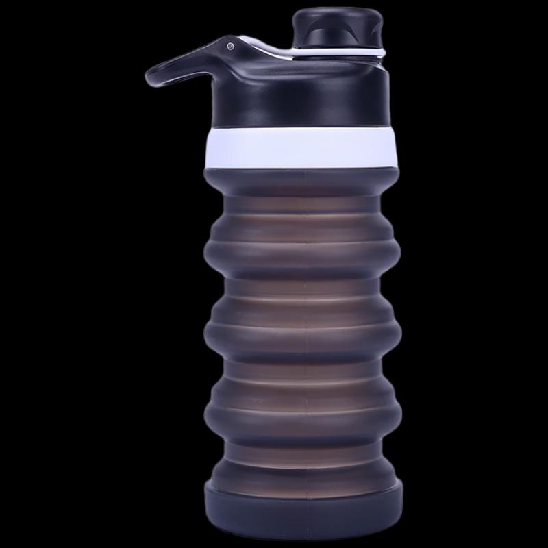 Складная силиконовая спортивная бутылка для воды WRDEW