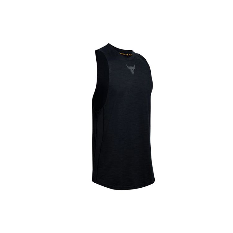 Under Armour UA X Project Rock Sports Tank Top Men Tops Black 1351523-001