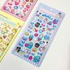 Кавайные Хелло Китти Куроми Синнаморолл 3D Стикеры Sanrio Аниме Прозрачный Желе Кристалл Декоративный Стикер Телефон DIY Детская Игрушка