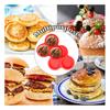 Silicone Cake Mold for Air Fryer 3 Cup Jumbo Round Muffin Top Pans BPA-Free Omelette Baking Mold for Egg Cakes Muffins Tarts Pancakes