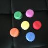 6 Pcs/bag Silicone Wine Bottle Caps Creative Home Candy Color Beer Protector Sealing Stopper Wine Bottle Stopper