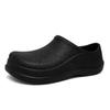 Fashion New Large Size Men's Waterproof Non-slip Chef Shoes Thick Soles Comfortable Fashion Leisure Sports Beach Shoes