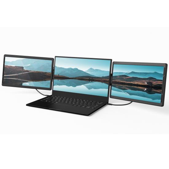 Расширитель экрана ноутбука 13,3" FHD IPS Расширитель монитора для ноутбука Двойной экран Type-C 3.1 Портативный монитор для ноутбука телефона