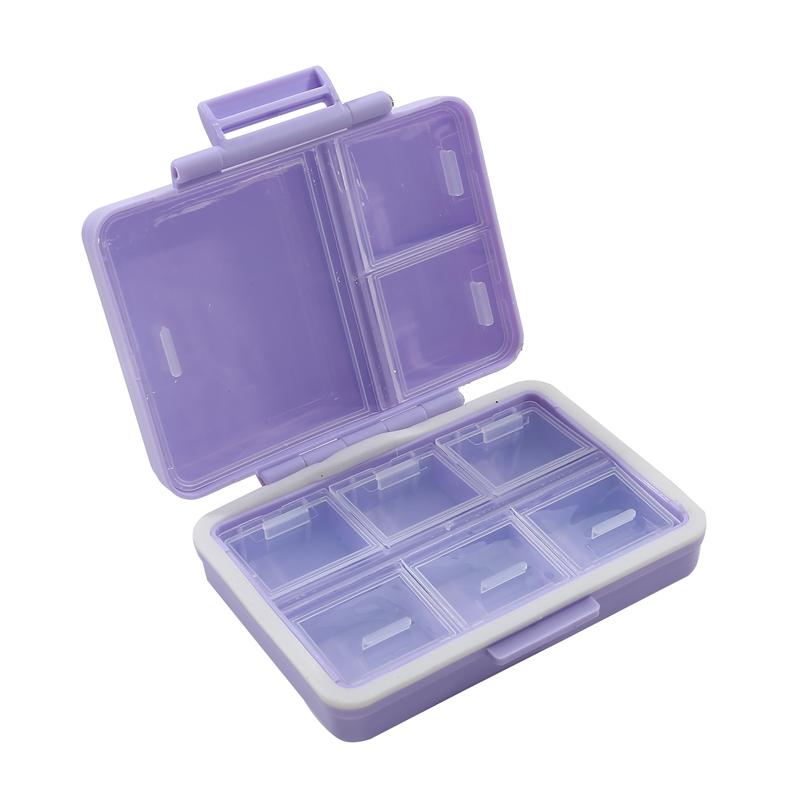 Мини Портативный Держатель для Витаминных Таблеток Органайзер Для Хранения Контейнер Для Таблеток Дорожные Разделители