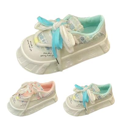 Женская мода, новые универсальные повседневные нескользящие туфли на толстой подошве