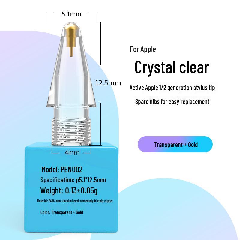 Советы по замене Apple Pencil (2B/2H) для пленки под бумагу и прозрачной ручки-иглы