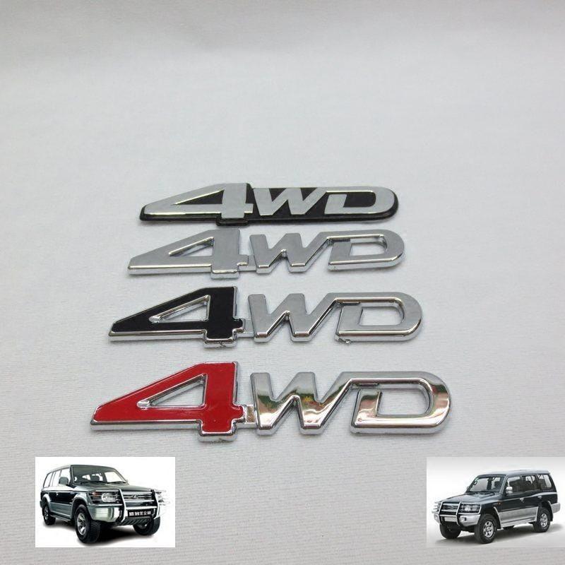 General Motors 4WD Декоративная наклейка с надписью для внедорожника, модифицированный кузов, дверь багажника, для Mitsubishi, для Jeep