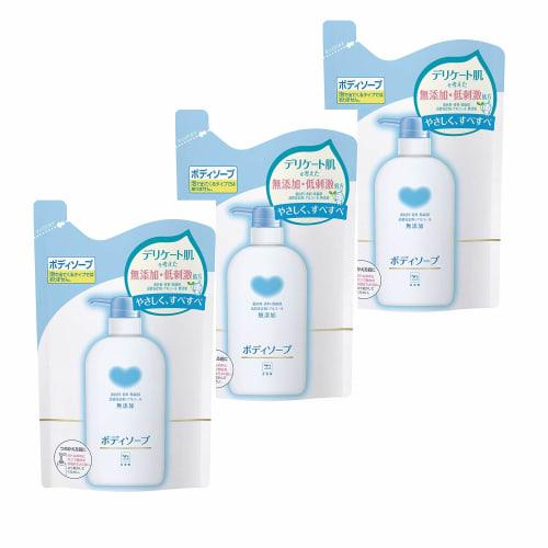 Сменный блок мыла для тела Cow Brand без добавок 400 мл (x 3)