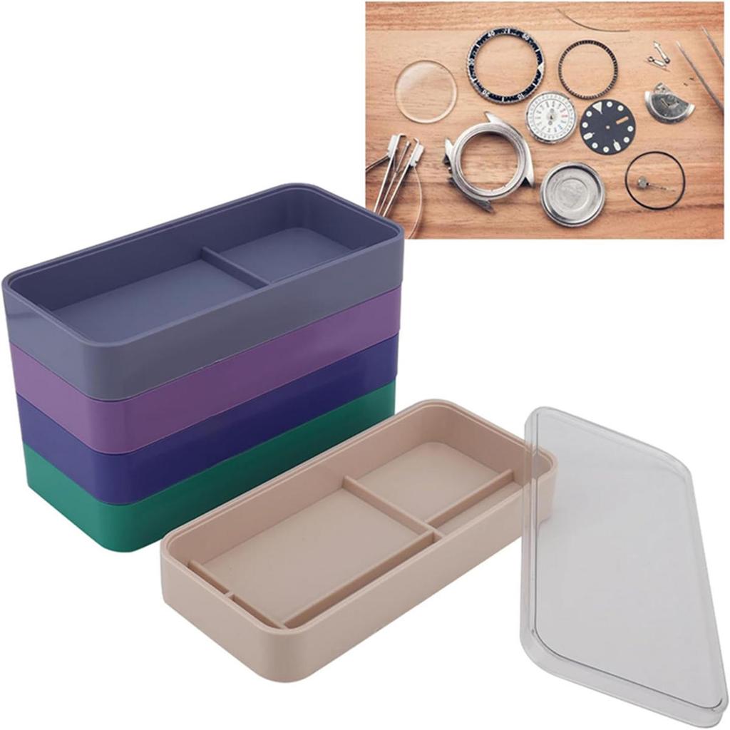 Watch Parts Storage Box Watch Tools For Screw Component Movement Hardware Parts Case For Watchmaker Storage Box