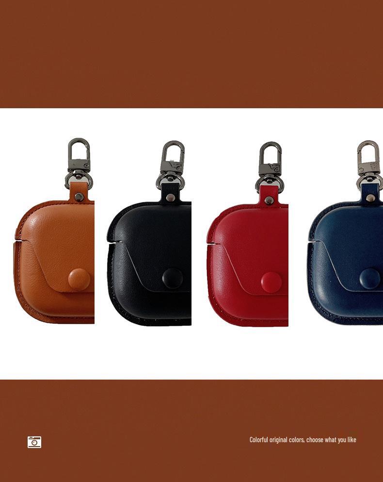 Compatible Leather Protective Case for Xiaomi Buds 6 Wireless Earphones