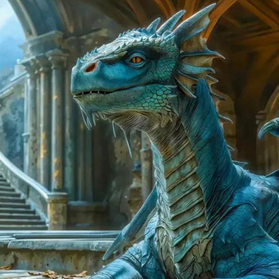 Юйшэн 2026 Настенный календарь Дракон Янв. 2026 - Дек. Планировщик на 12 месяцев 2026 года с иллюстрациями в стиле фэнтези для домашнего офиса