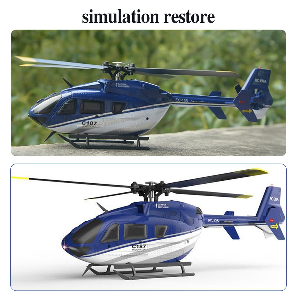 Remote Control Helicopter 2.4GHz Remote Control Drone 6-axis Gyroscope Stabilization Aileronless