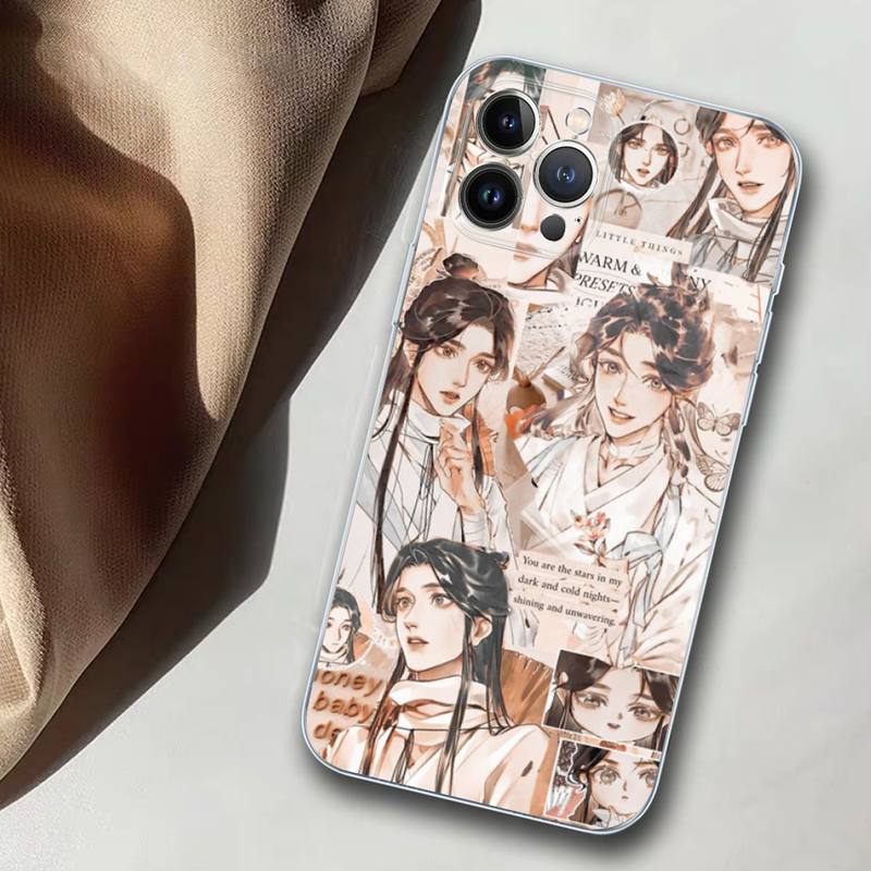 Мягкий силиконовый чехол для телефона Heaven Official's Blessing для iphone 14 13 12 11 Pro Mini XS MAX 8 7 6 Plus X XS XR