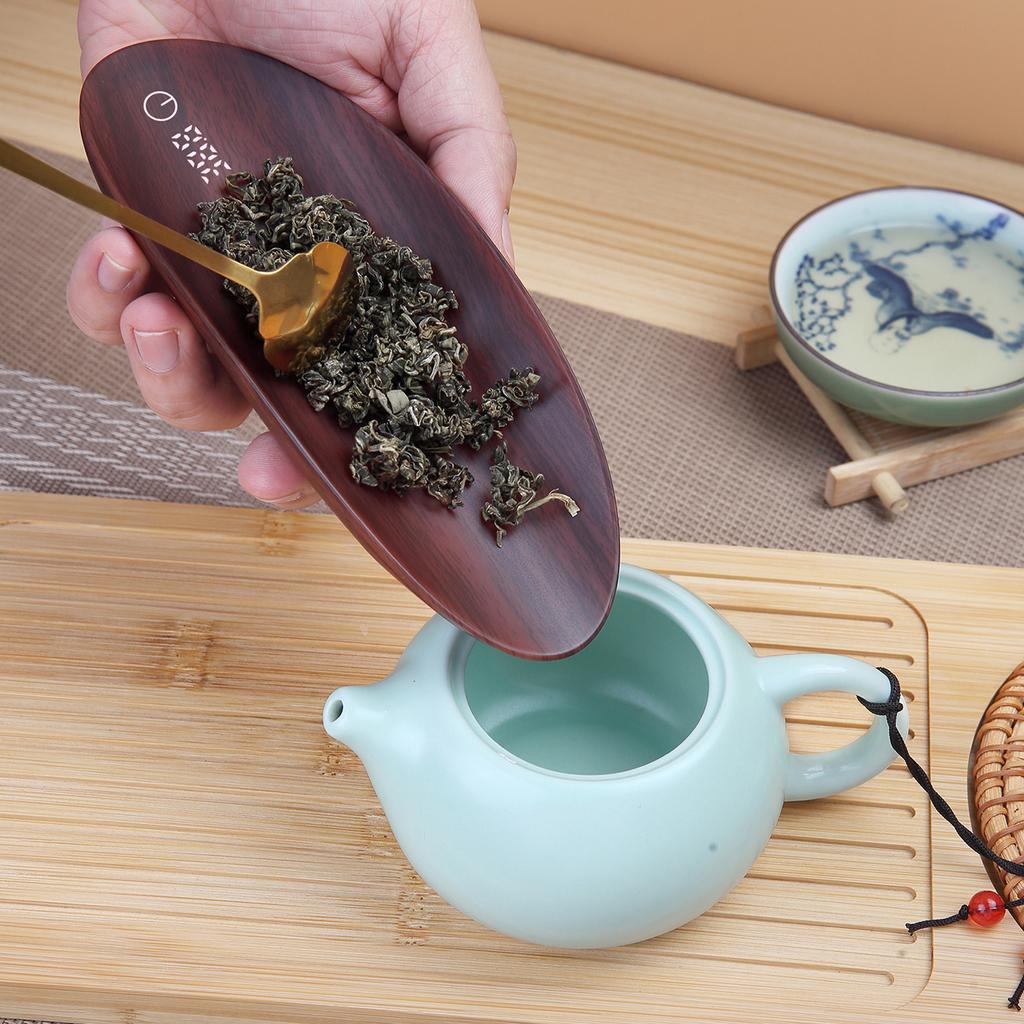 Цифровые весы с зарядкой через USB, ЖК-дисплей, деревянные весы для еды, цифровые ювелирные изделия, чай, кофе, зерна, цифровой дисплей, электронные весы, кухонный инструмент