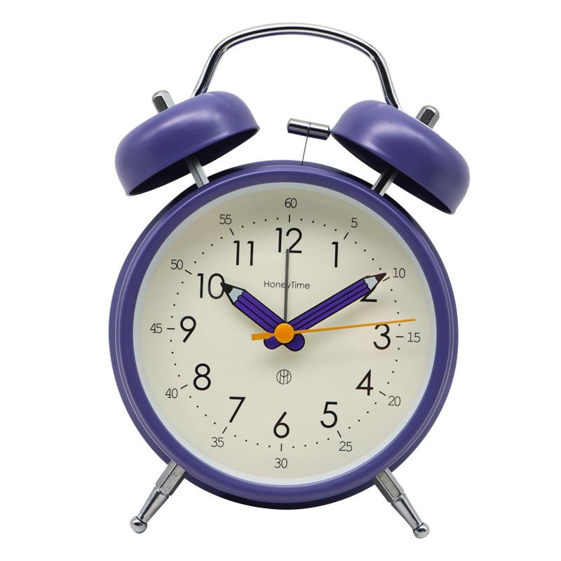 Small Alarm Clock for Students To Wake Up Artifact Boy Special Clock for Primary School Students Home Silent Desktop High-value Clock