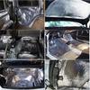 1/10x шумоизоляция автомобиля теплоизоляционный коврик автомобильный лист УФ шумоизоляция фургона шумопоглощающая изоляция капота автомобиля тихая 5 мм