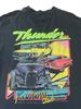 Винтажная футболка Thunder Kustom Club Мужская XL Гонки Хот-роды Автомобили John Galt