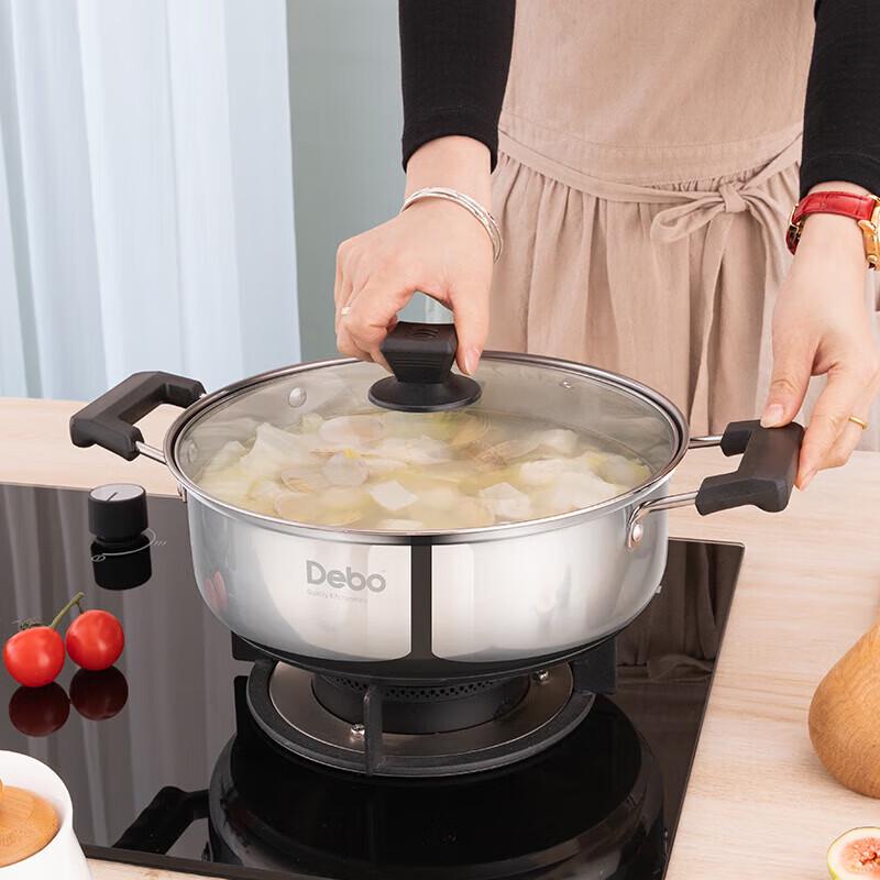 Универсальная кастрюля для супа Debo из нержавеющей стали