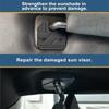 Ремонтный комплект солнцезащитного козырька Подходит для пикапов Dodge RAM 1500 2019-2023, 1 упаковка Алюминий B