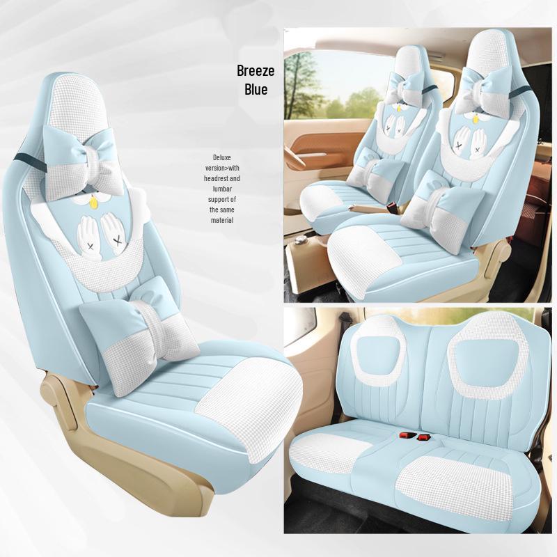 New Wuling Hongguang Mini Third Gen Car Seat Cushion: All-Season One-Piece Set