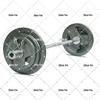 Qidun Adjustable Olympic Barbell Set