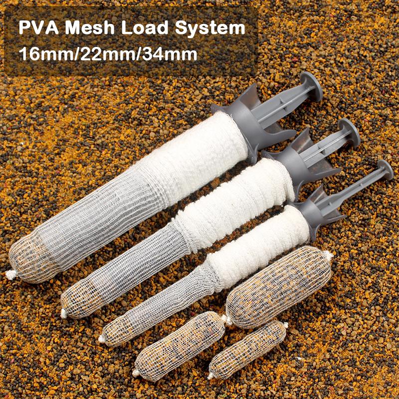 1 шт. 5 м сетчатая система загрузки PVA для ловли карпа в трубке диаметром 16 мм/22 мм/34 мм для быстрорастворимой кормушки для ловли карпа, всплывающие бойлы
