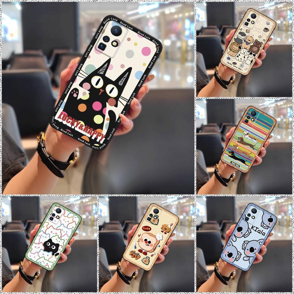 Cartoon Shockproof Phone Case For Infinix Zero X/X Pro/X6811/X6811B Anti-dust Phone Pouch Cute Waterproof Protective TPU