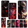 Черный чехол с принтом аниме C-Clovers для Samsung A52 A50S A51 A42 A23 A22 A12 Чехол для телефона A41 A31 A21S A40 A30S A20E A10S A70 A