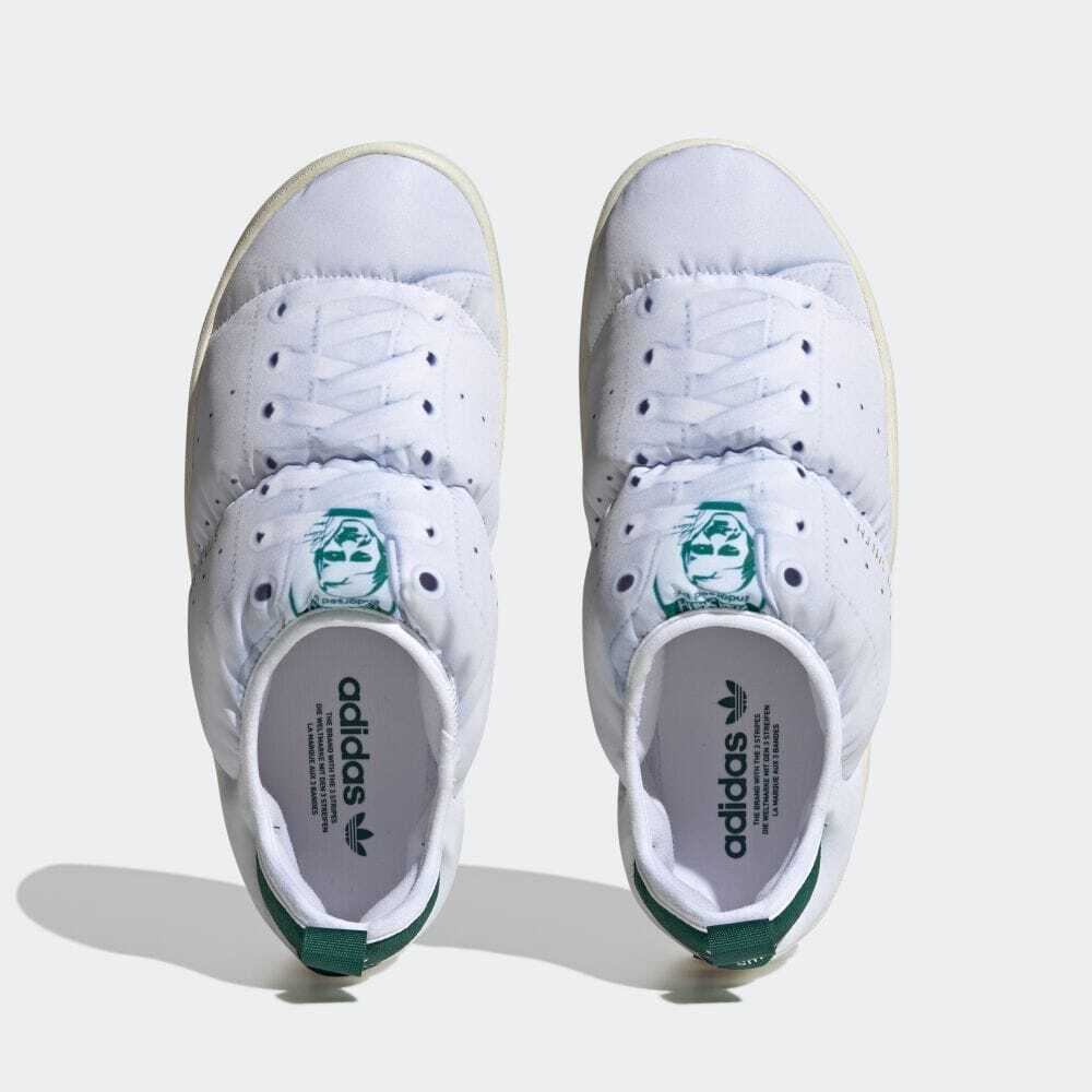 HP6699 adidas Originals Puffylette Белый Колледж-зеленый (Мужской)