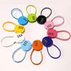 3-Digit Cable Luggage Locks Multifunctional Re-Settable Combination Padlocks Backpack Suitcase Code Locks for School Office