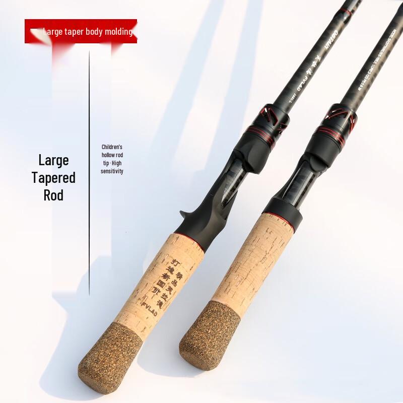 Miling Fulaide Carbon Large Taper Micro Bait Spinning Fishing Rod