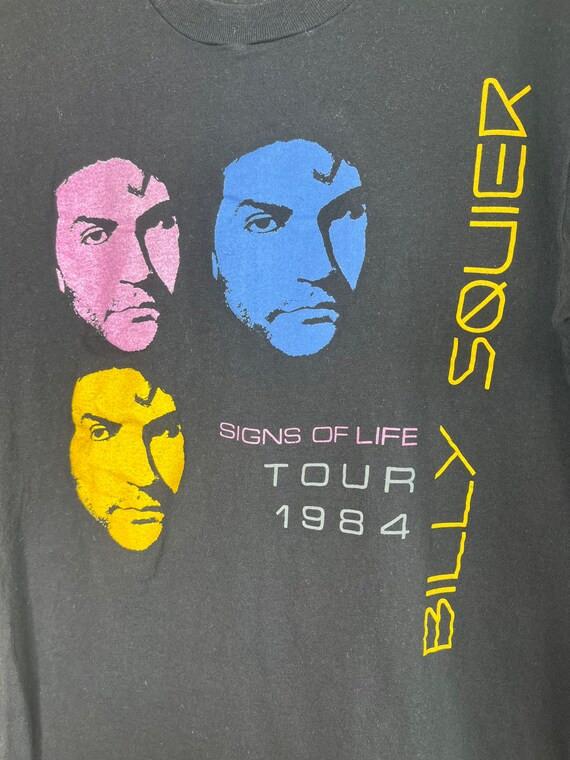 Signs Of Life Billy Squier Black T-Shirt Cotton All Size Unisex T-Shirt