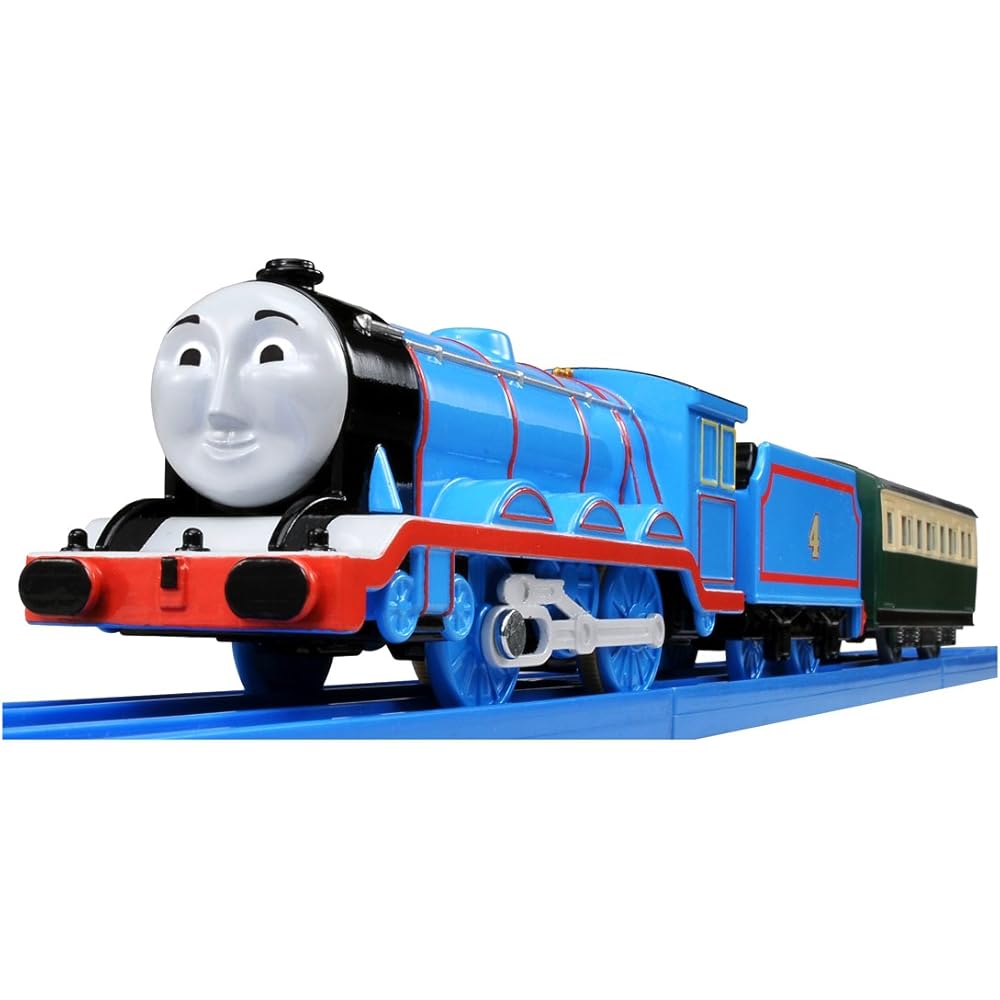 Takara Tomy Plarail Thomas TS-04 Gordon Toy Train Set with Realistic Sounds and Movable Parts