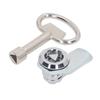 Cam Lock Key Set Triangular Cylinder Chromium Plated Zinc Alloy Cabinet Cam Lock and Key