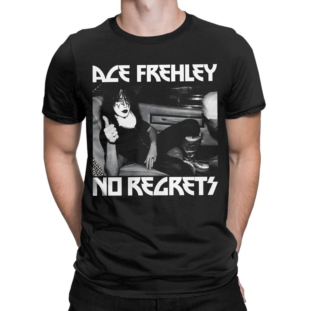 Rip Ace Frehley Космонавт 1951-2025 группа kiss Одежда Мужчины Женщины Футболка 100% Хлопок Футболка Новое Поступление Футболка Одежда