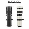 Camera MF Super Telephoto Zoom Lens F/8.3-16 420-800mm T Mount with Universal 1/4 Thread Replacement