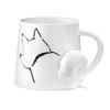 3D Embossed Tail Dog Mug Animal Mug