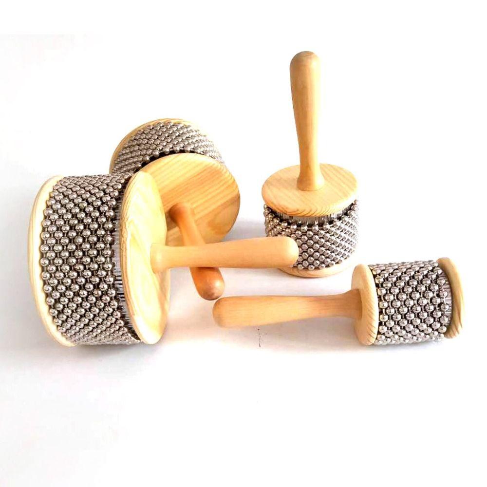 Легкий в игре ручной шейкер 6,5/8,5/11,5/13,5 см Перкуссионный инструмент Высококачественная кабаса