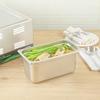 Rust-proof Food Storage Box Rectangular Food Preparation Box Canteen Food Basin  Hotel