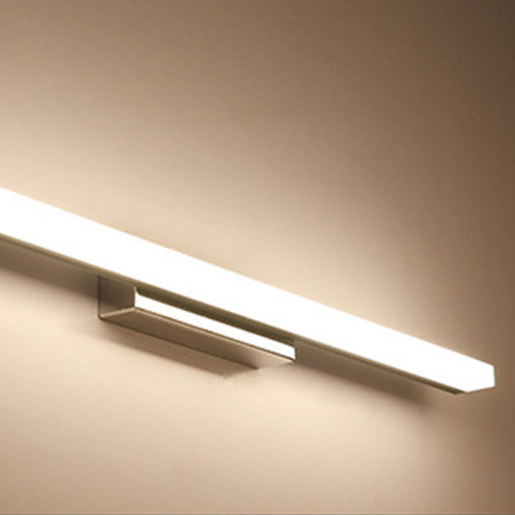 LED Bathroom Vanity Light Professional Modern Simple 3 Colors Changing Waterproof Fogging LED